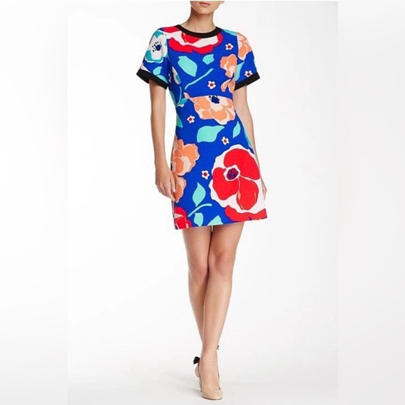 kate spade Dresses & Skirts - Kate Spade Dive Right In Jaq Floral Print Shift Dress Size 4